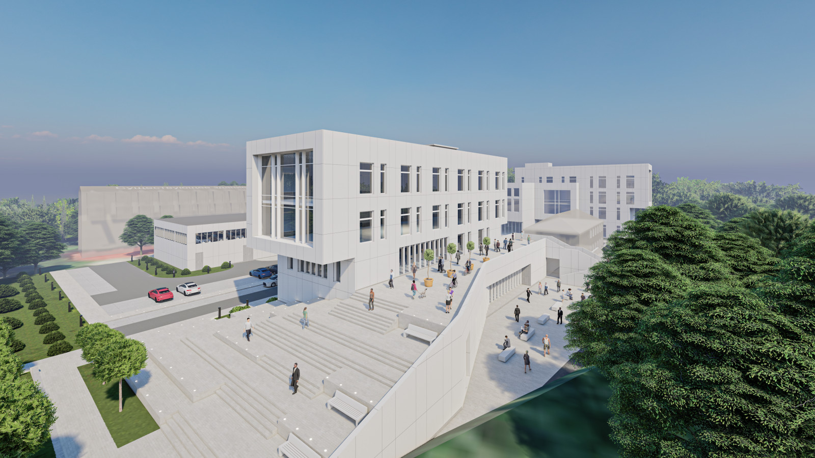 Общественный комплекс зданий