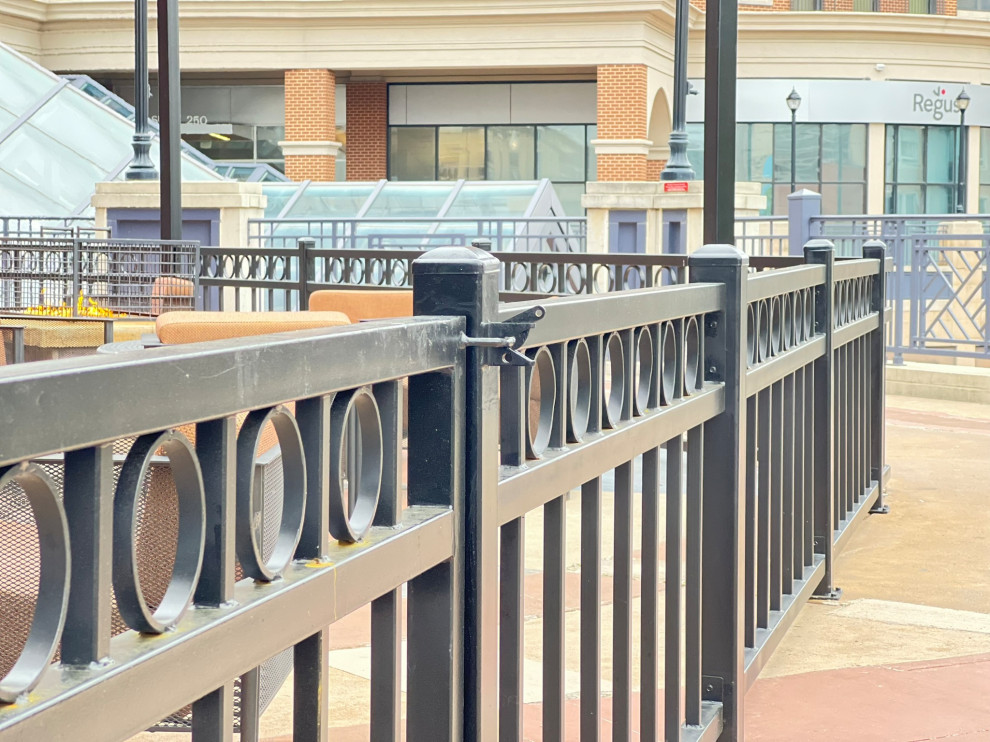 Modern Metal Railings @ Annapolis Restaurant