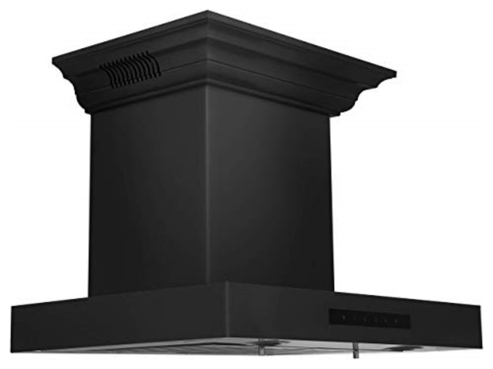 Range Hood With Crown Sound Contemporary Range Hoods And Vents by
