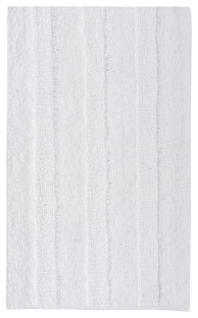 New Plus Bath Mats, White, 50x70 cm, Set of 2