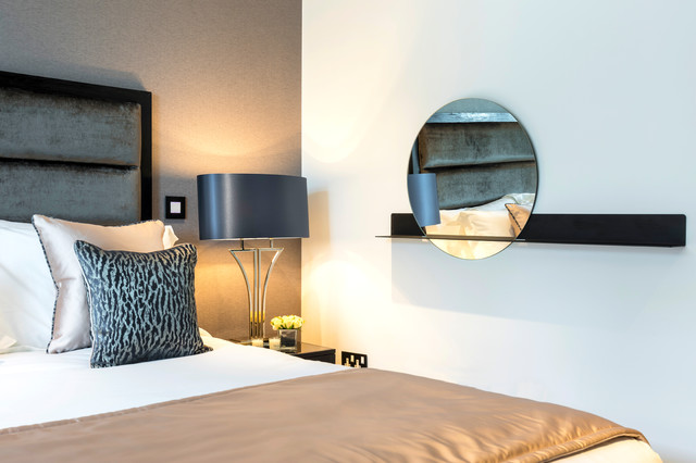 A Pimlico apartment project contemporary-bedroom