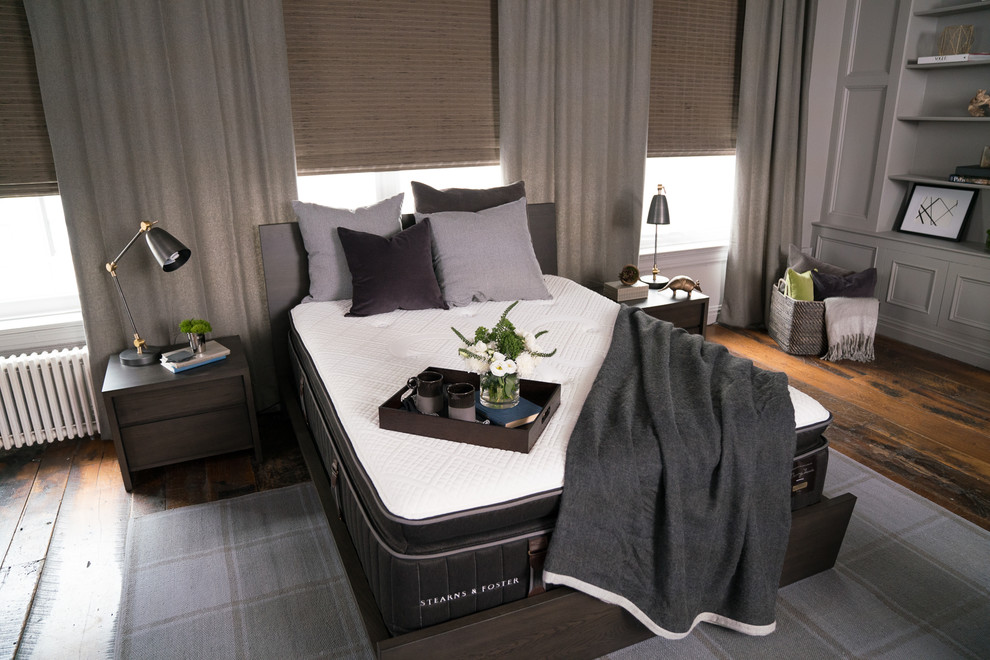 Inspiration for a transitional bedroom remodel in Austin