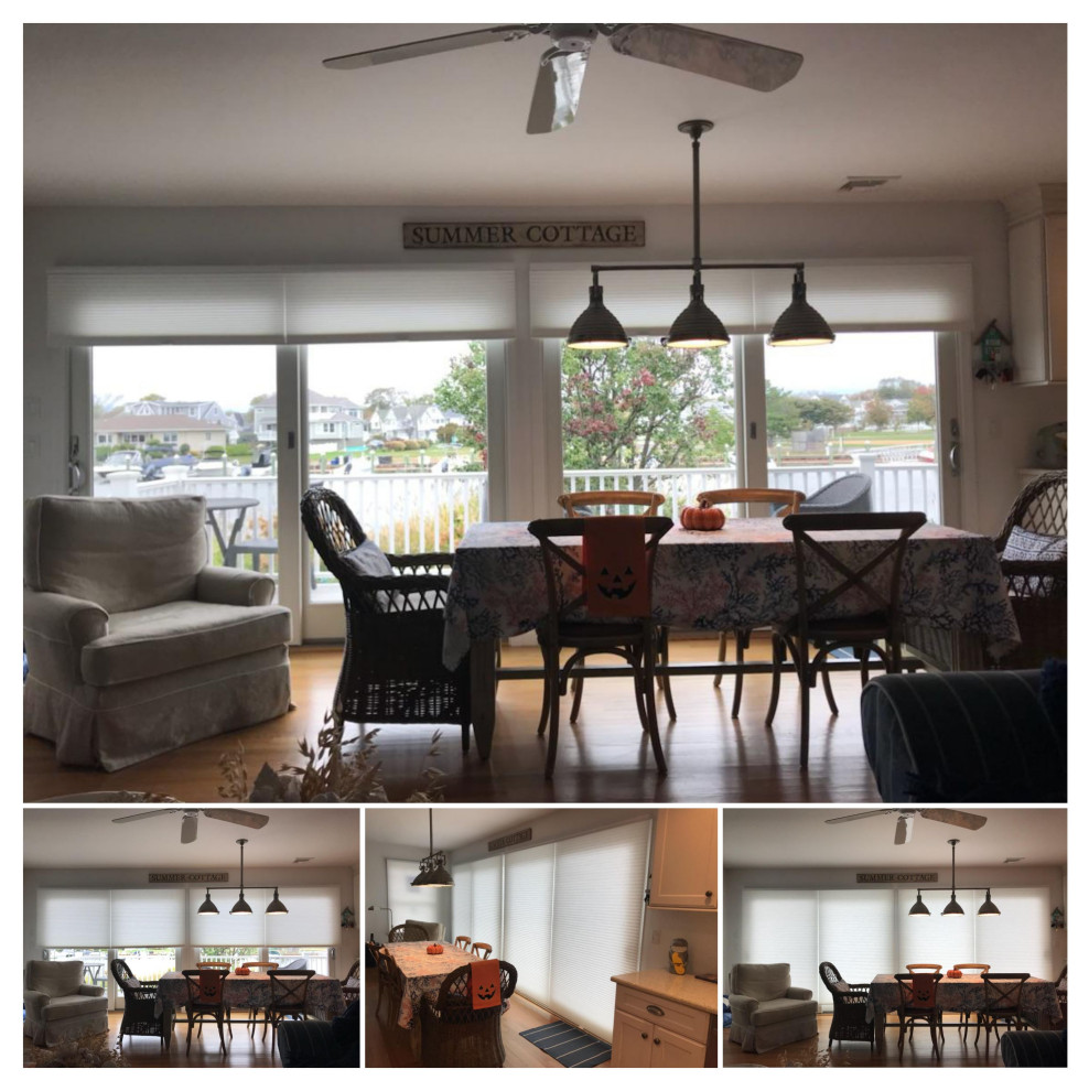 Honeycomb Duette Shades - Various Projects