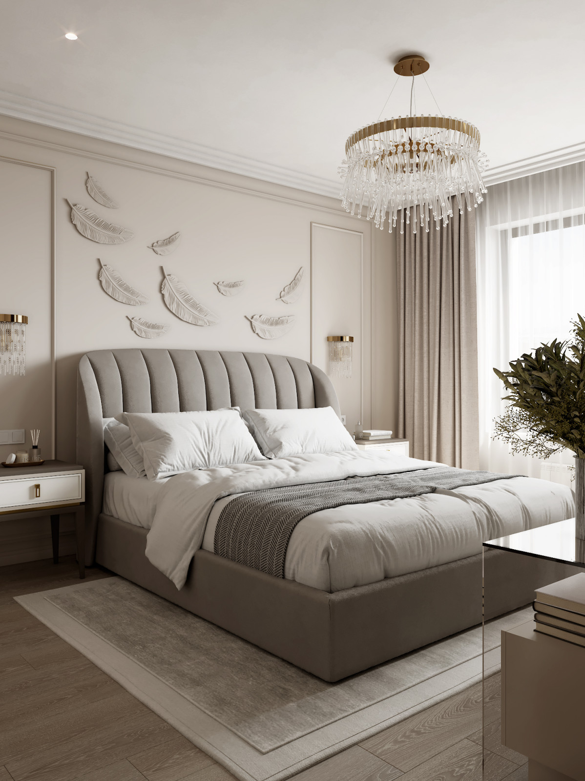 Квартира 80 м2 ЖК "САНСИТИ" Этническая Сказка