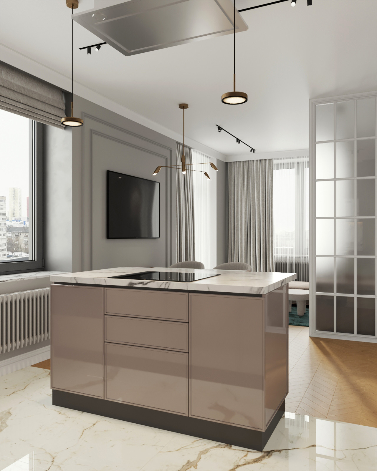 3-х комн. кв-ра ЖК "Ленинградка 58" 65,3 м2, 2022