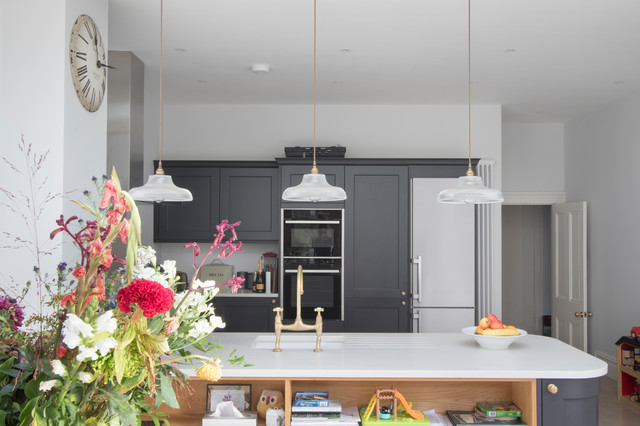 GFF67CR - single story rear extension & internal remodel transitional-kitchen