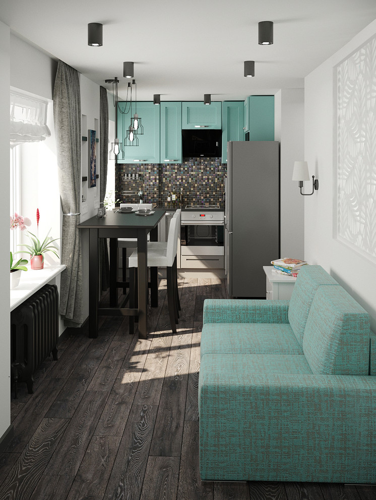 32 КВАДРАТА. Перепланировка из однушки в двушку в индивидуальном стиле.