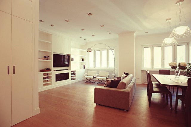 Apartment in rome 1 contemporary-living-room