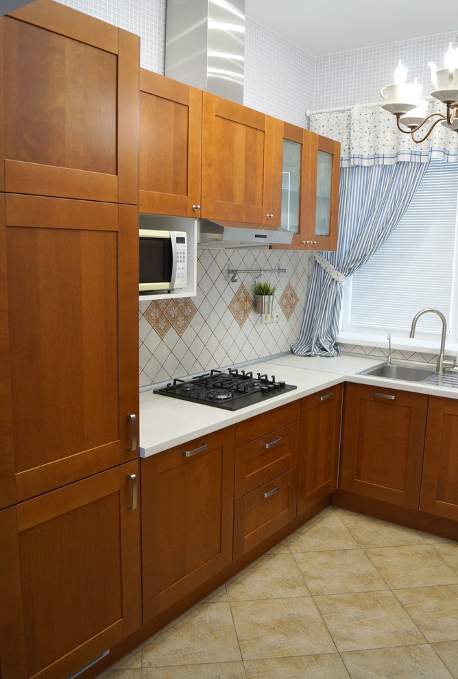 Дом в терракотовых тонах