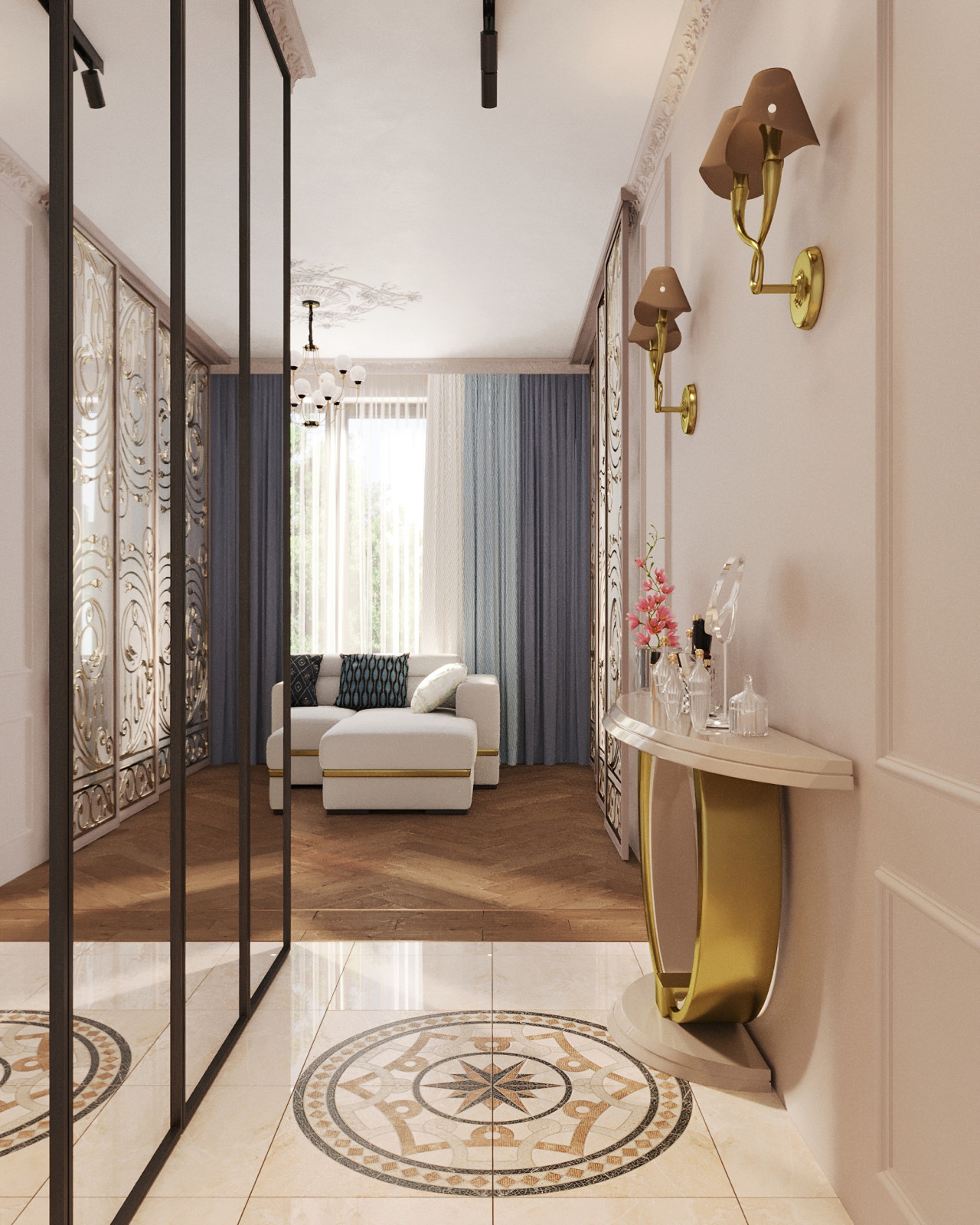 Дизайн проект в ЖК Царская площадь