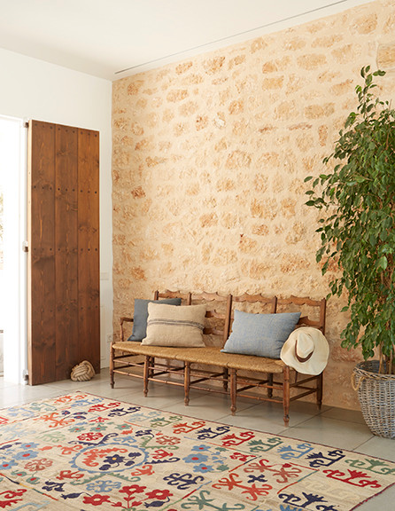 Design ideas for a mediterranean entryway in Other.