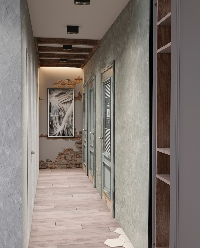 Апартаменты для молодой семьи 79 м2