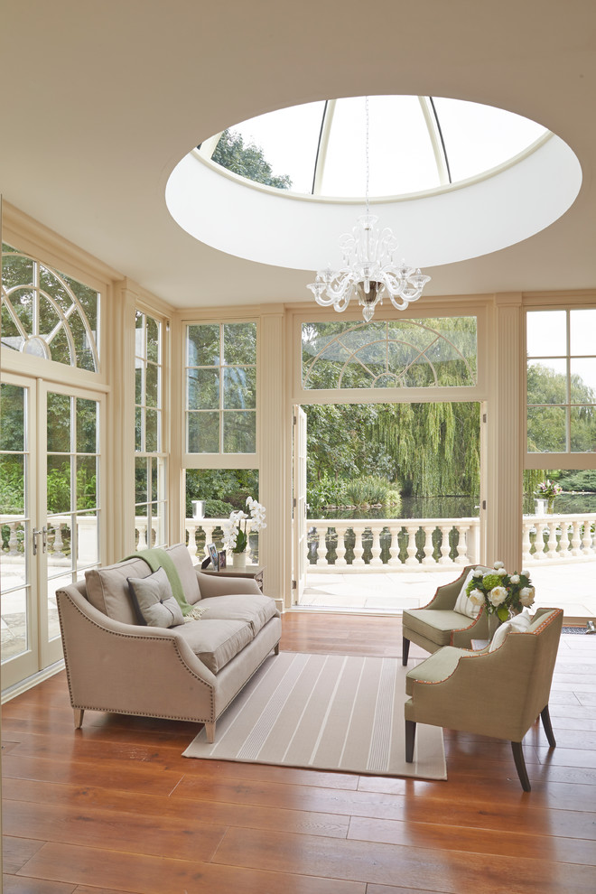 Photo of a traditional sunroom in Other.