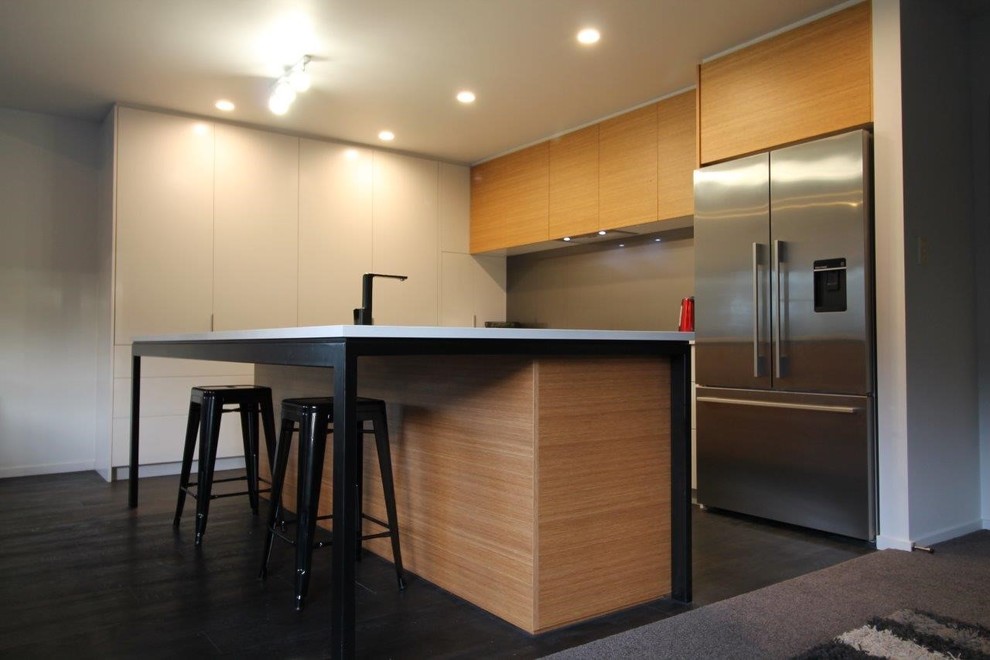 Inspiration for a contemporary kitchen in Christchurch.