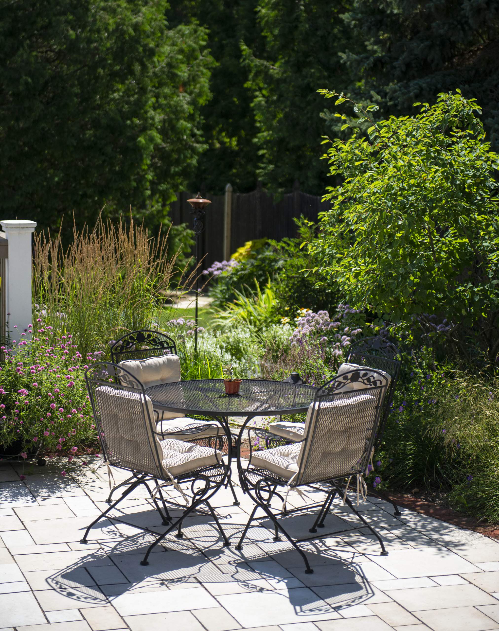 Rustic Stone Patio - Cedarburg