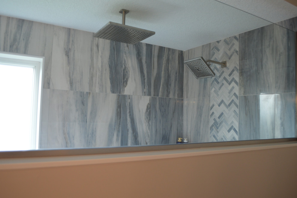 Gleason Farms Owner's Bath with Walk-in Shower