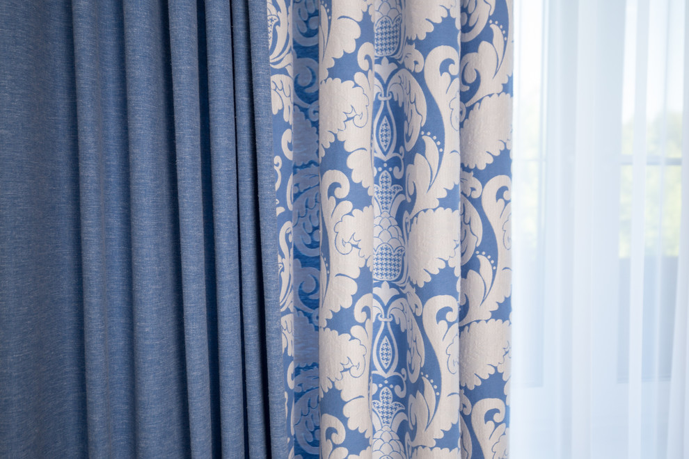 Деревянный дом: особенности текстильного оформления