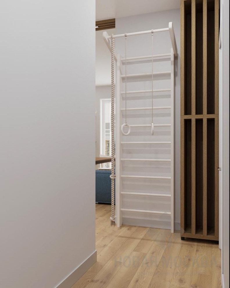 Дизайн-проект двухкомнатной квартиры 64 кв.м в ЖК «Скандинавия»