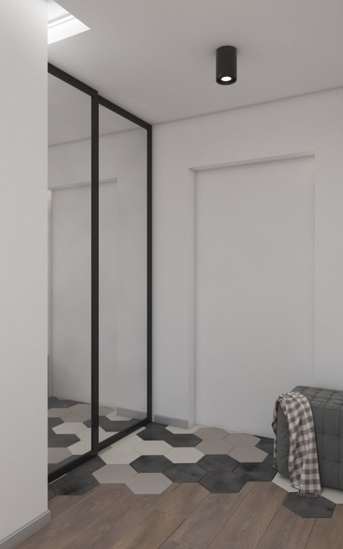 Дизайн квартиры студии 44 квадратных метра