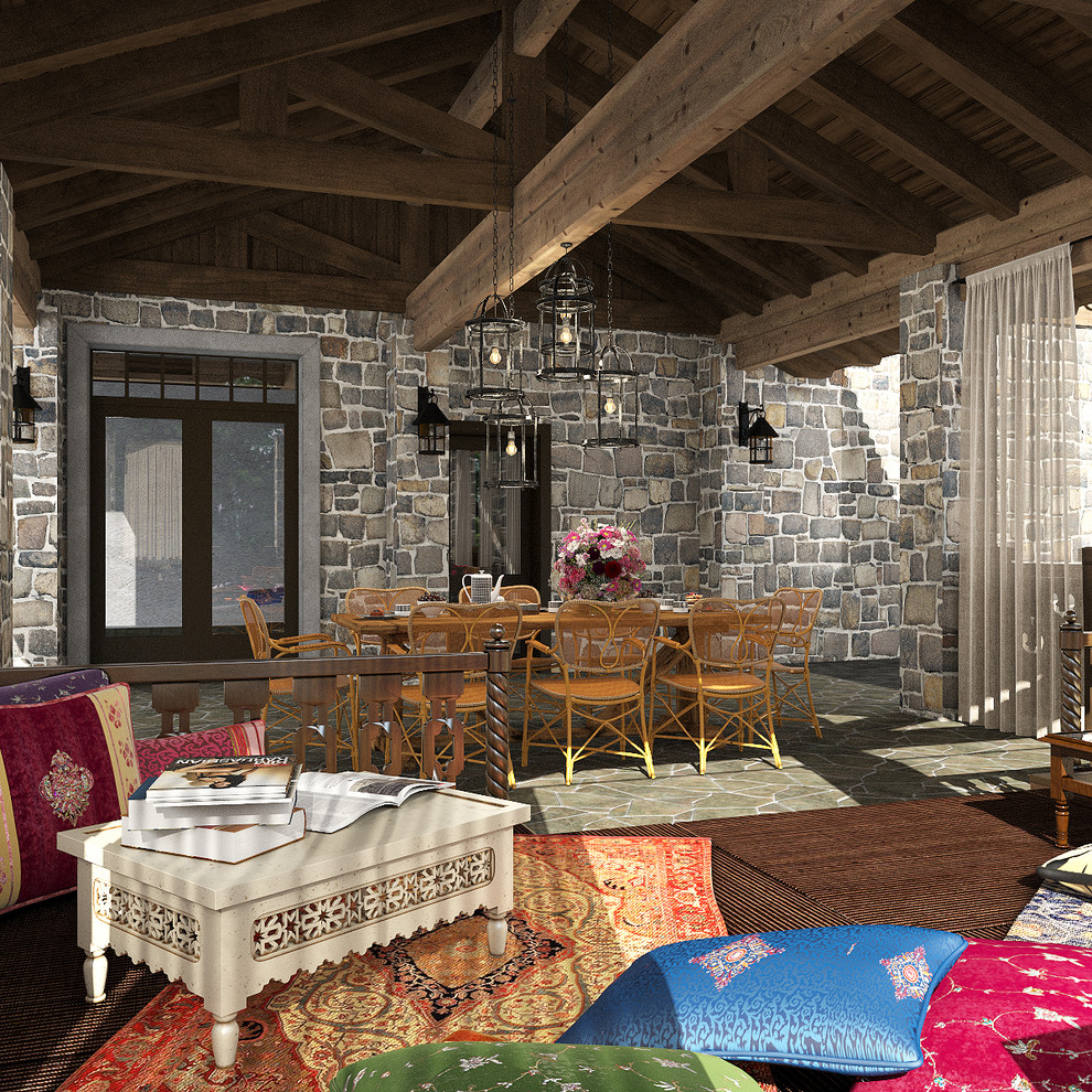 Шале с террасой