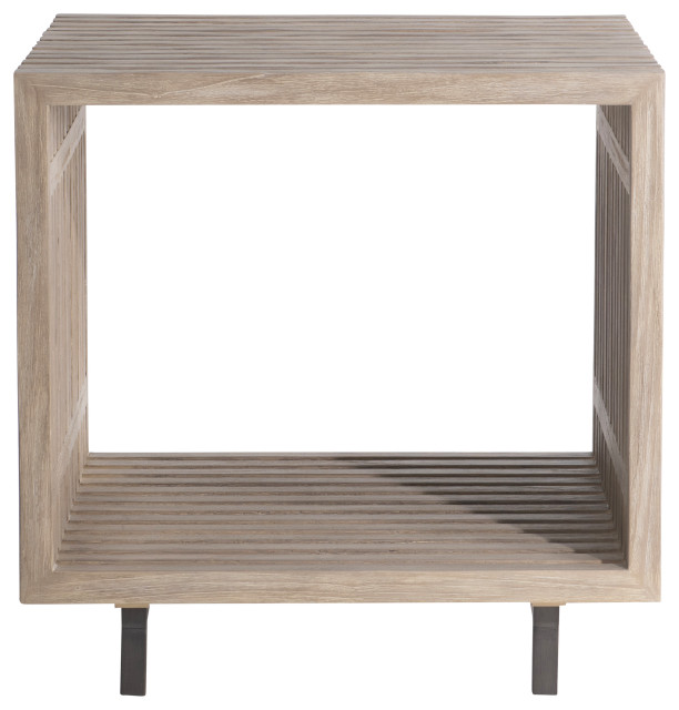 Bernhardt Kingston Outdoor Side Table, 24 W" x 24.19 D" x 24 H" Transitional Outdoor Side