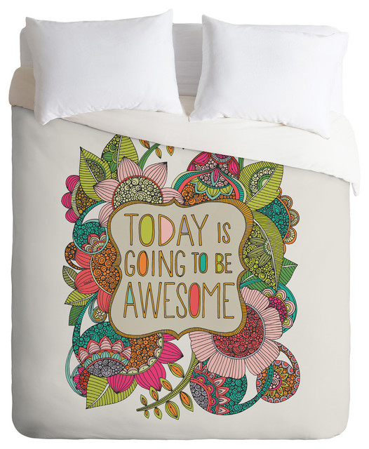 Deny Designs Valentina Ramos Today Is Going To Be Awesome Duvet