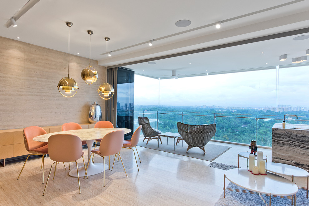 Home design - contemporary home design idea in Singapore