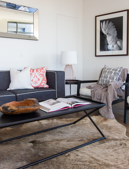 Vaucluse Residence contemporary-vardagsrum