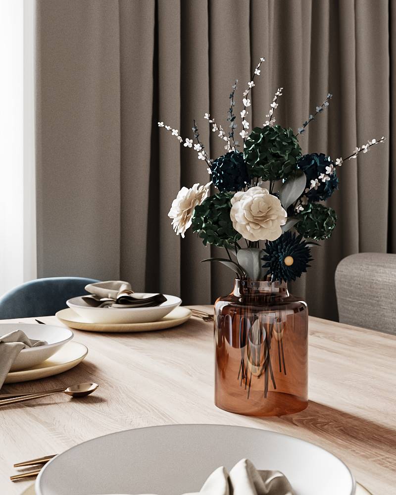 Кухня - гостиная в современном стиле