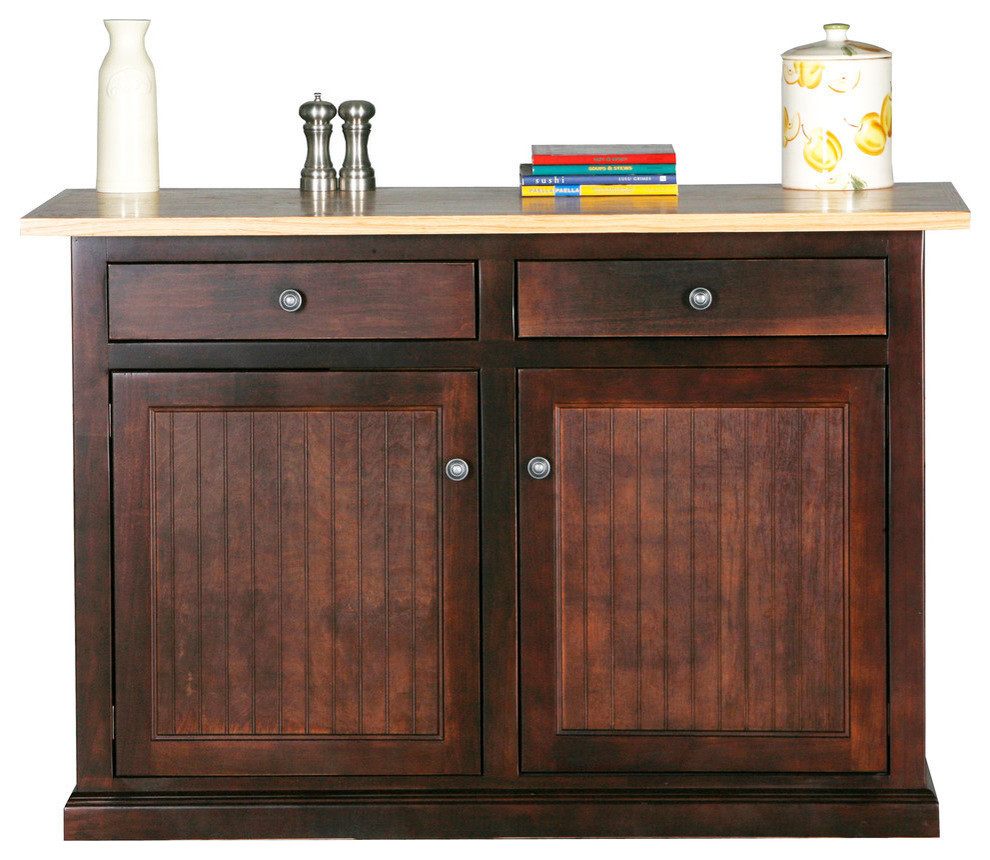 Eagle Furniture 53" Coastal Kitchen Island Transitional Kitchen