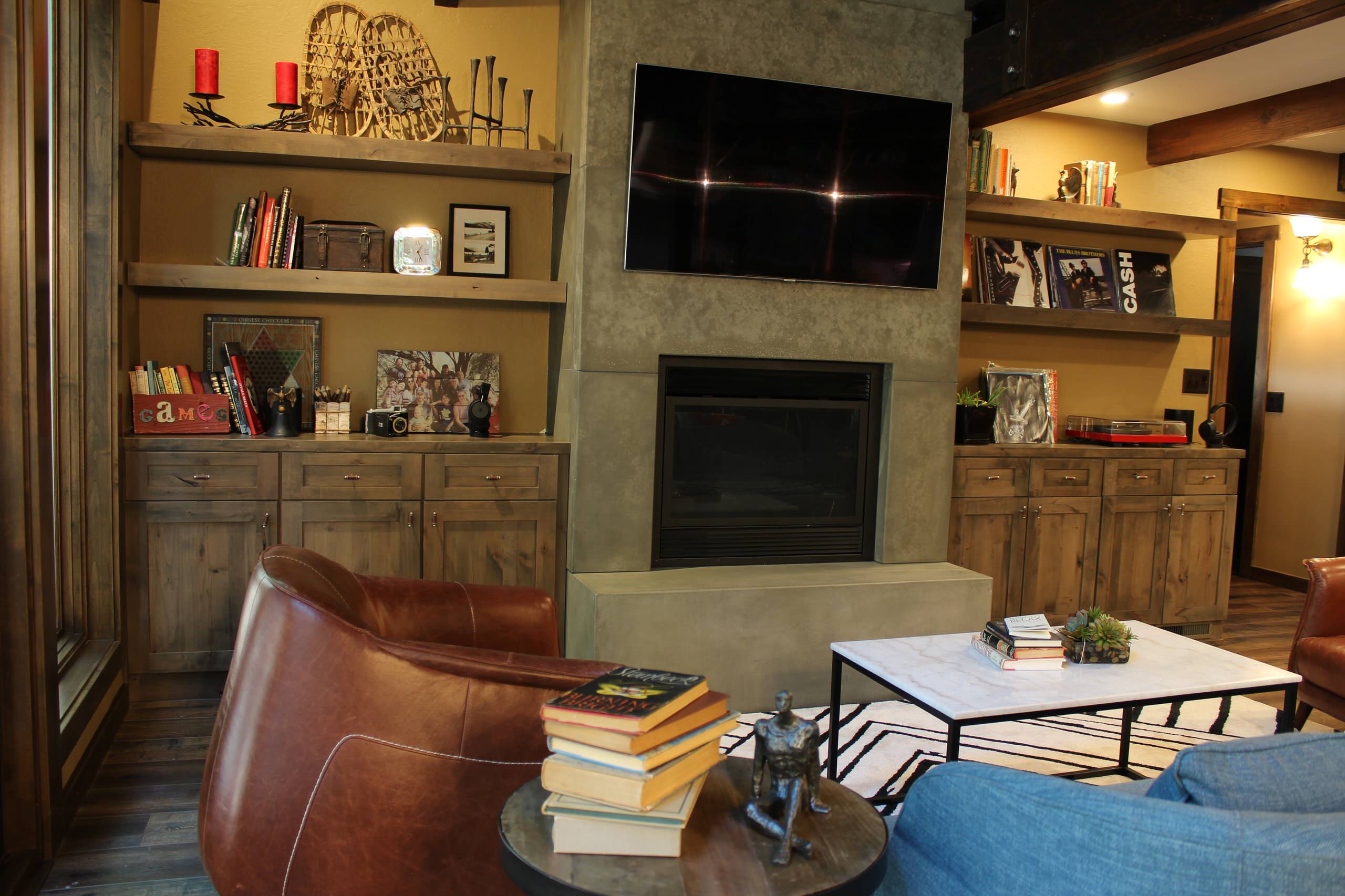 Industrial Mountain Modern Cabin