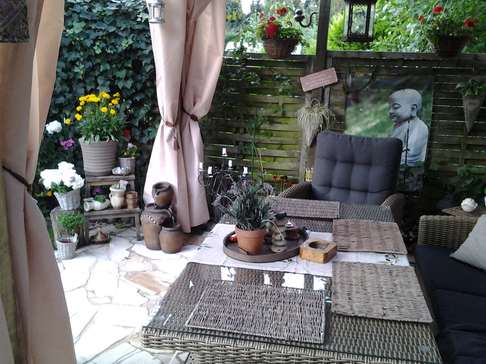 Überdachter Klassischer Patio in Hamburg