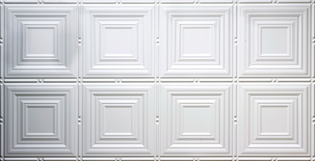 24 5 X48 5 Marion Tin Style Ceiling Tile Traditional Ceiling