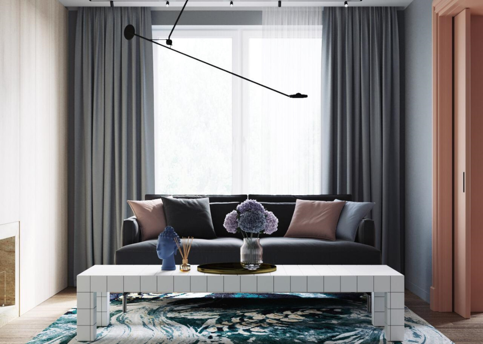 Проект интерьера квартиры "Equality"