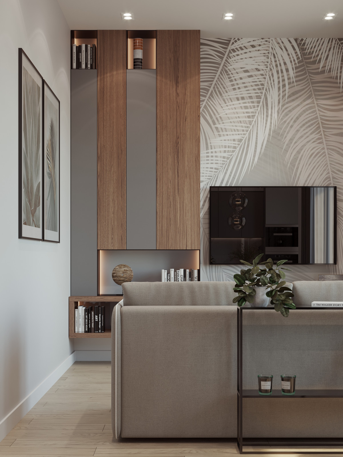 Квартира в стиле минимализм для