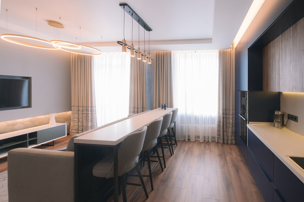 Фото дизайна интерьера готовой квартры