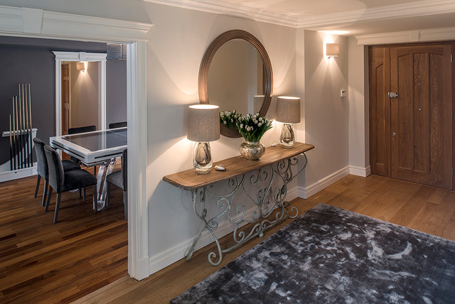 Porta Romana Table Lamps Rustic Console Table Modern Flur