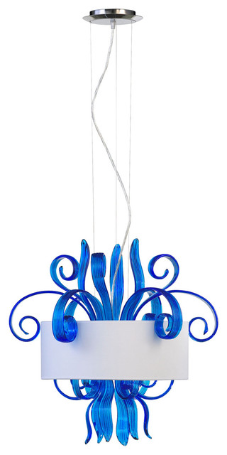 Cyan Design Lighting - 0439x Jellyfish Cyan Small Pendant