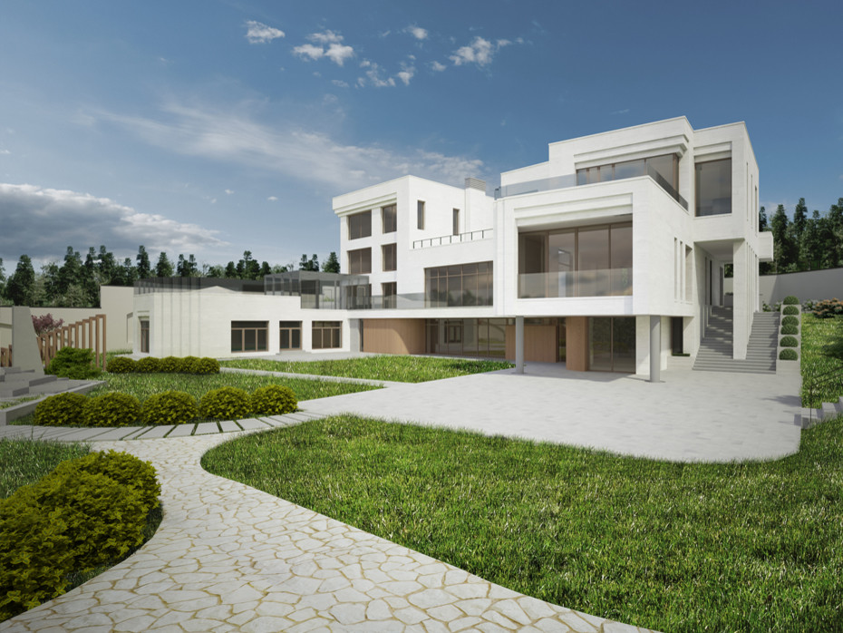 Mansion reconstruction and expansion in Istrinskiy district