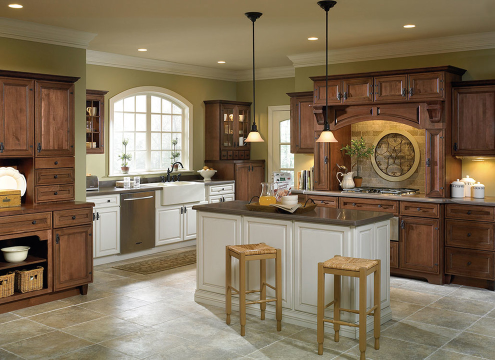 Kitchen - transitional kitchen idea in Chicago