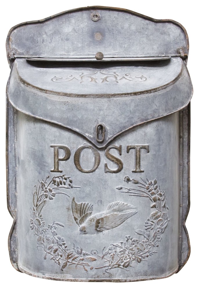 Galvanized Metal Post Box Farmhouse Mailboxes By Kp Creek Gifts - Farmhouse Decorating Kp Creek Com Galvanized Metal Post Box Farmhouse Mailboxes By Kp Creek Gifts - Farmhouse Decorating Kp Creek Com