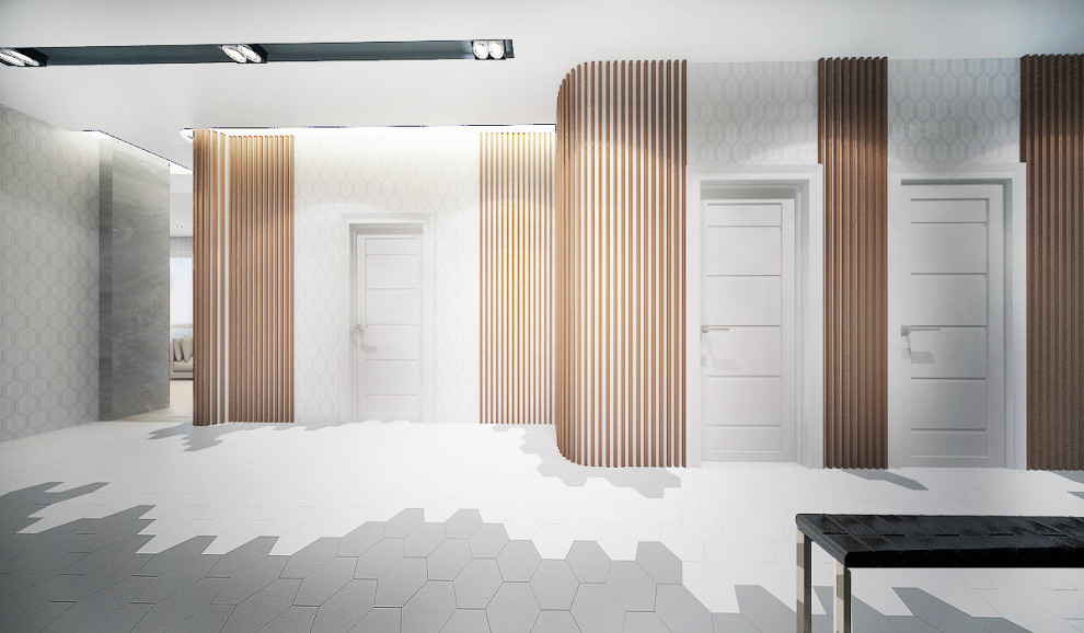 Квартира с камином в ЖК Новая Скандинавия