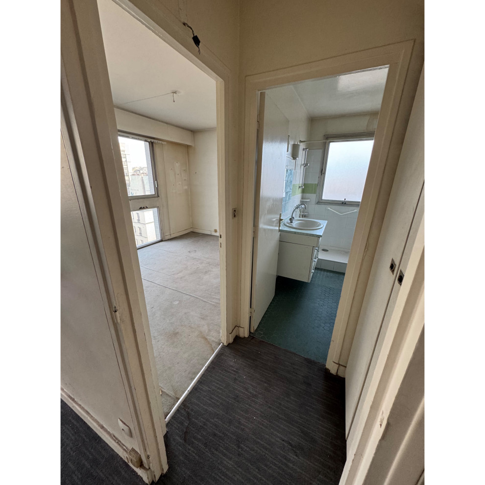 Projet Aligre, rénovation d'un appartement de 45m2