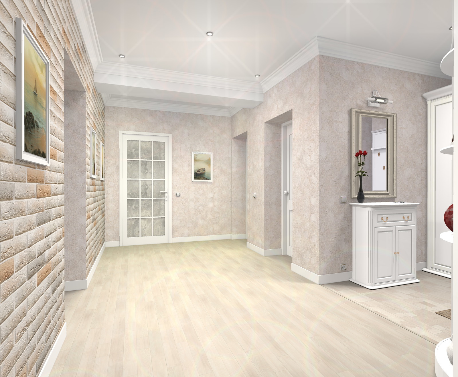 Трехкомнатная квартира