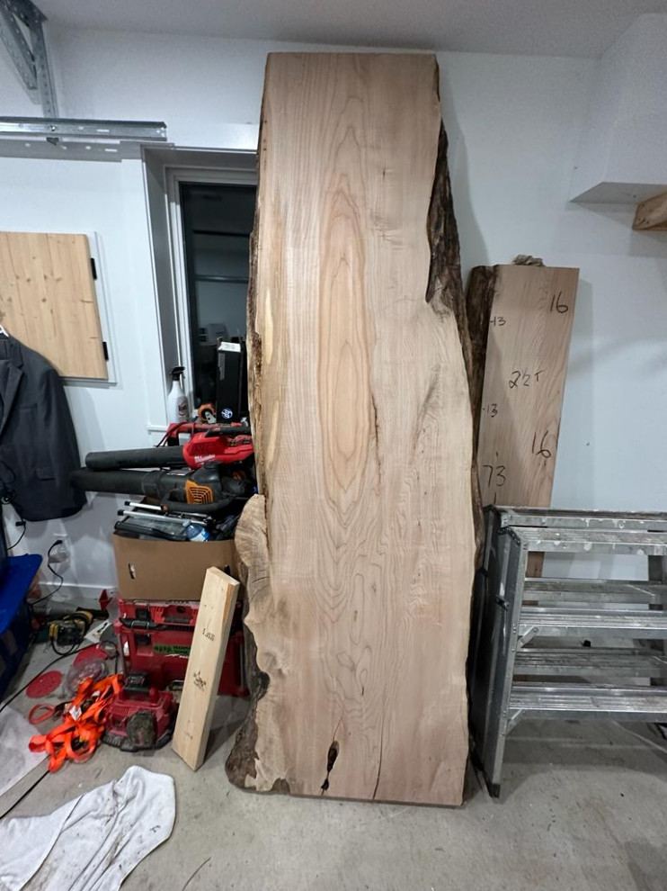 Custom Wood Desk, Progress pics