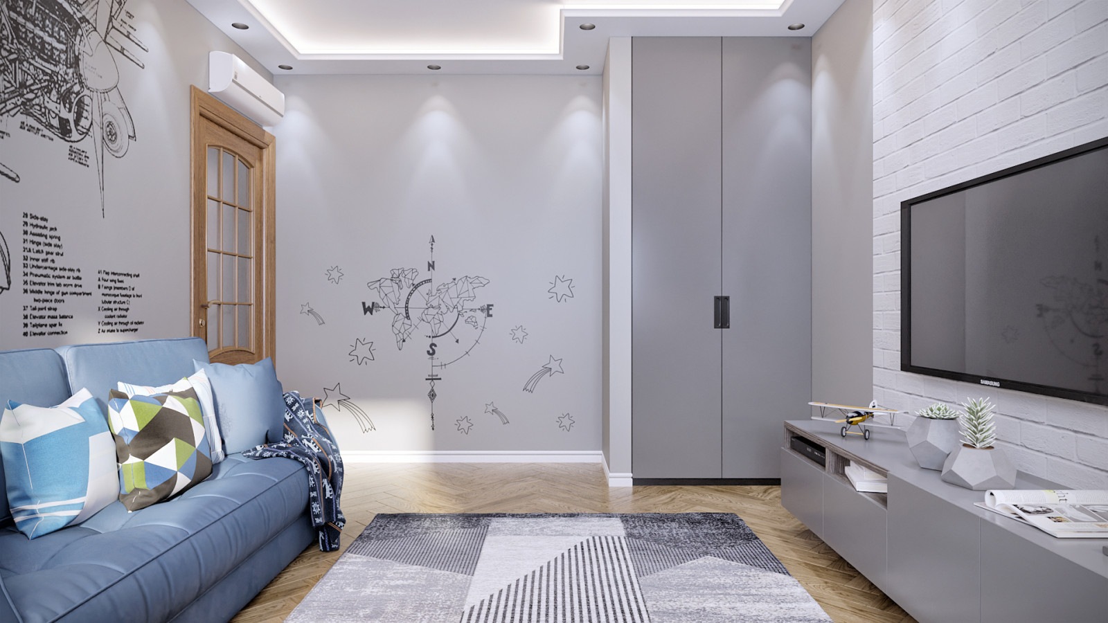 Детская комната "на вырост"