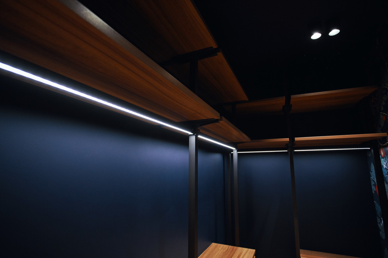 raumplus в интерьере квартиры на Минской, гардеробная UNO спальня