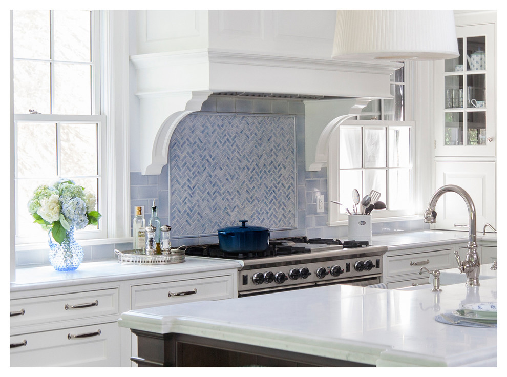 Range Tile Ceramic Range Backsplash - Traditional - Kitchen - New York - by ...