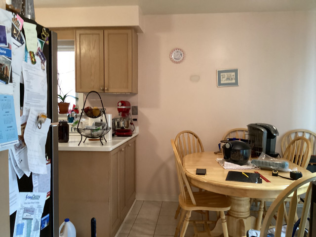 kitchen before reno transitional