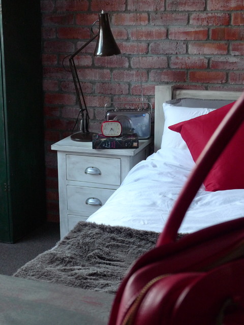 Loft conversion rustic-bedroom